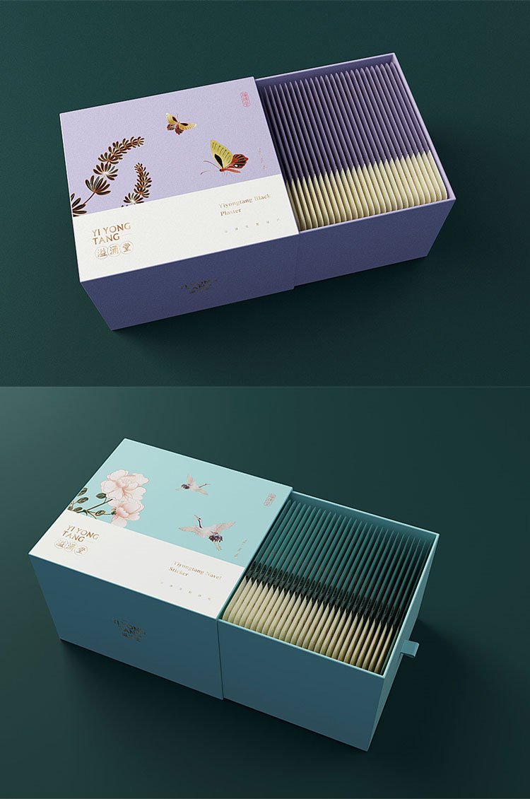 尊貴禮遇 金色抽屜式折疊禮盒，為名貴滋補(bǔ)品注入儀式感