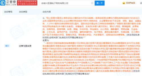 奇瑞控股關聯公司業務拓展，新增供應鏈管理服務及電子商務平臺運營